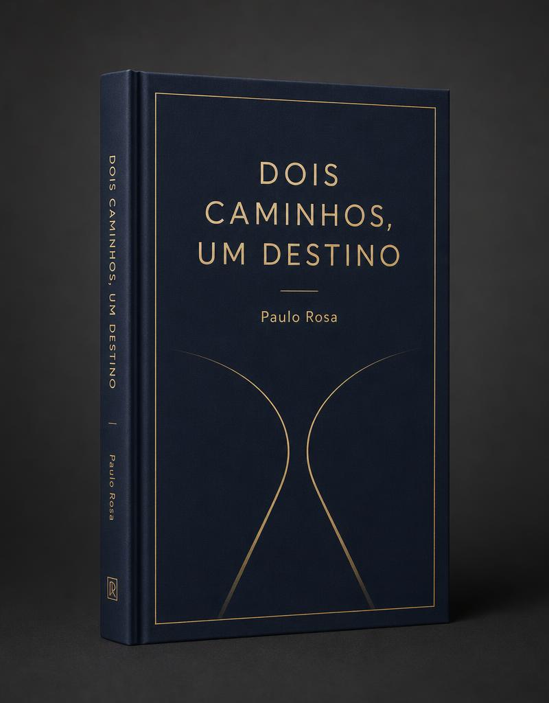 Capa do livro Dois Caminhos, Um Destino, de Paulo Rosa