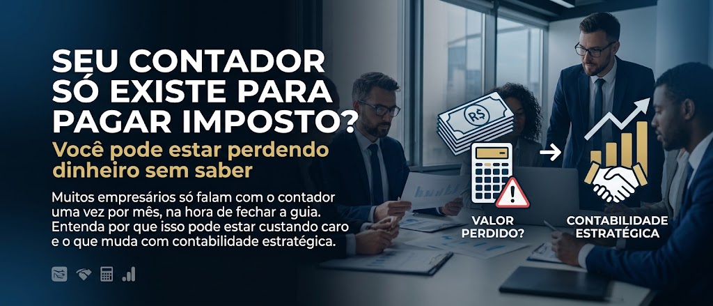 Seu contador só existe para pagar imposto? Você pode estar perdendo dinheiro sem saber
