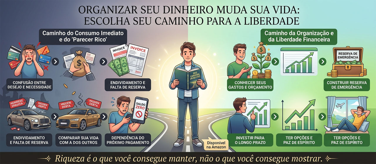 Você está construindo riqueza ou apenas tentando parecer rico?